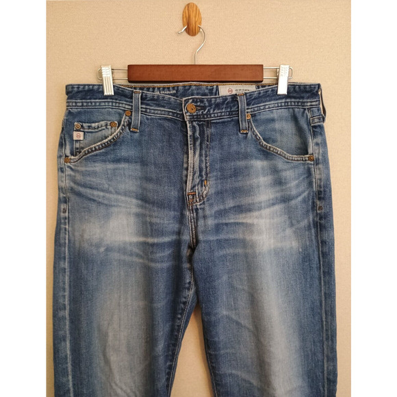 AG Adriano Goldschmied Jeans Mens 33Rx30 Blue Graduate Tailored Leg Casual Denim - Picture 6 of 16